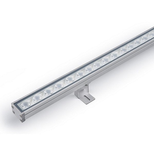 Outdoor 24W Linear LED Wall Washer Light DMX512 RGB 38x25mm