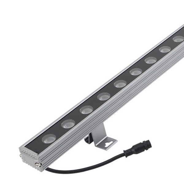 Waterproof IP67 RGB LED Wall Washer Bar with DMX Control 42x29mm