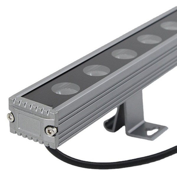 Waterproof IP67 RGB LED Wall Washer Bar with DMX Control 42x29mm