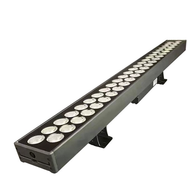200W Addressable DMX512 LED Wall Washer Light RGBW 4IN1 Narrwo Beam Angle 10Degree for Outdoor Building Facade
