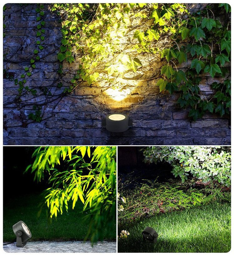 Outdoor LED Spotlight 12W High Brightness for Landscape Lighting