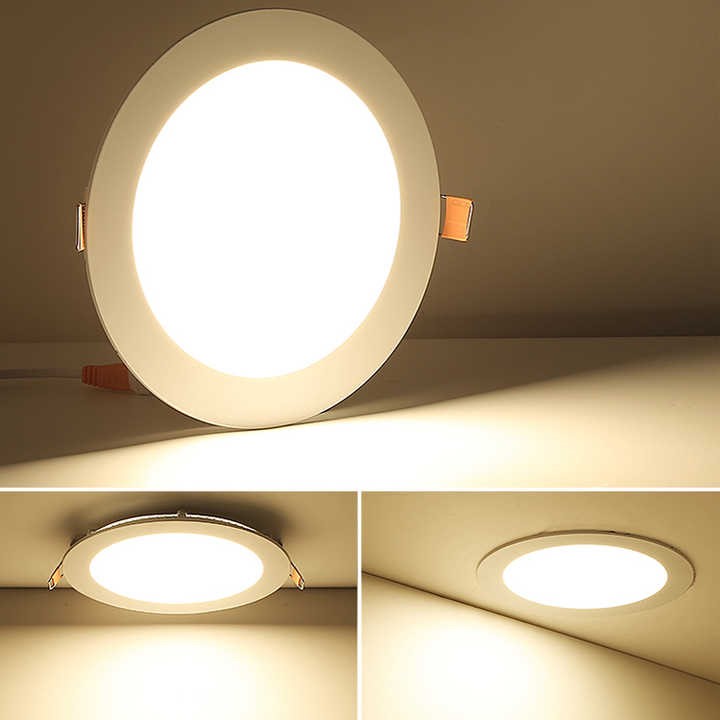 Ceiling Recessed Ultra-Thin LED Panel Light 3W 4W 6W 9W 12W 15W 18W 24W